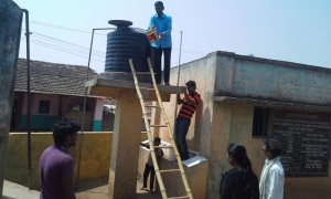 School water tank clean